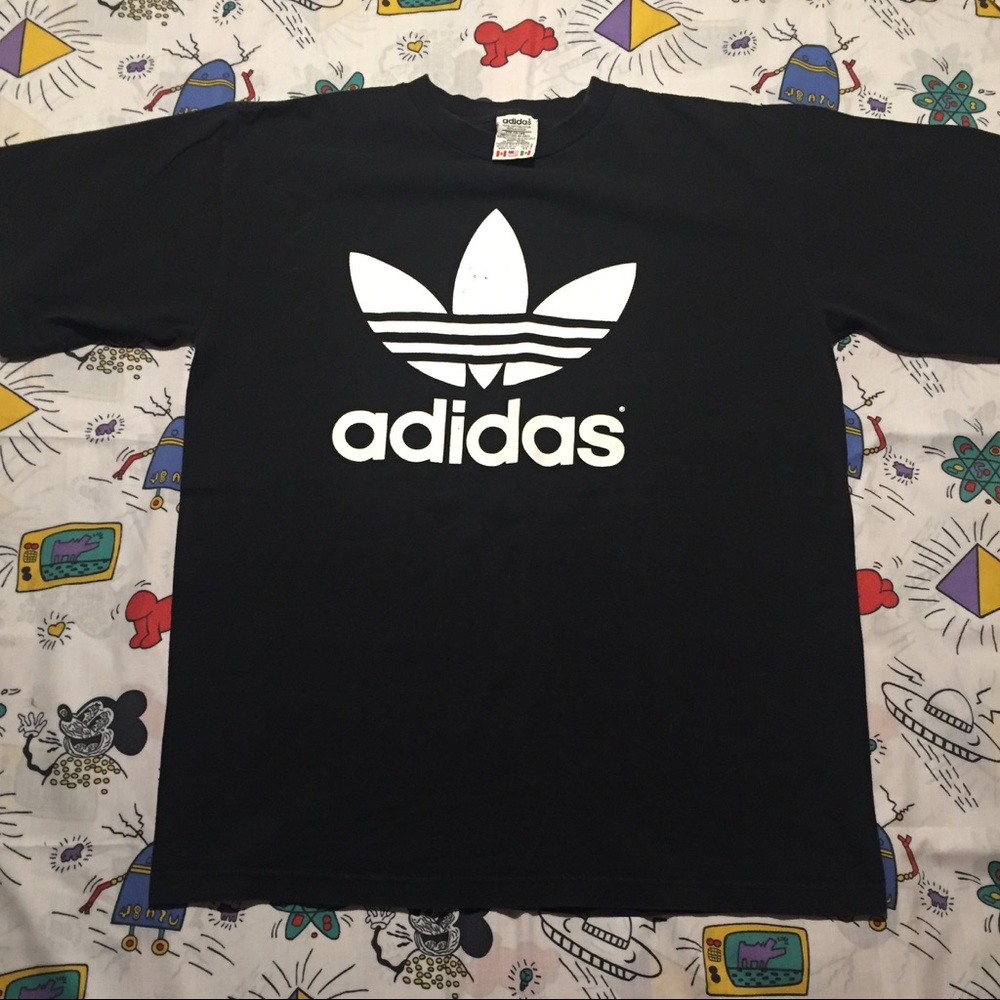 vintage (90's) Adidas Tee